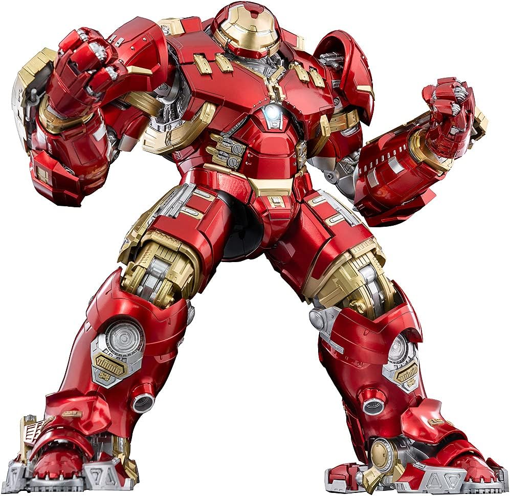 Infinity Saga DLX Iron Man Mark 44 Hulkbuster (DLX Iron Man Mark 44 Hulkbuster), 1/12 Scale, ABS, PVC, Zinc Alloy & Other Metal, Pre-Painted Action Figure for Resale