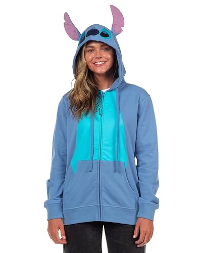 Disney Women's Lilo and Stitch I Am Stitch Costume Sweatshirt