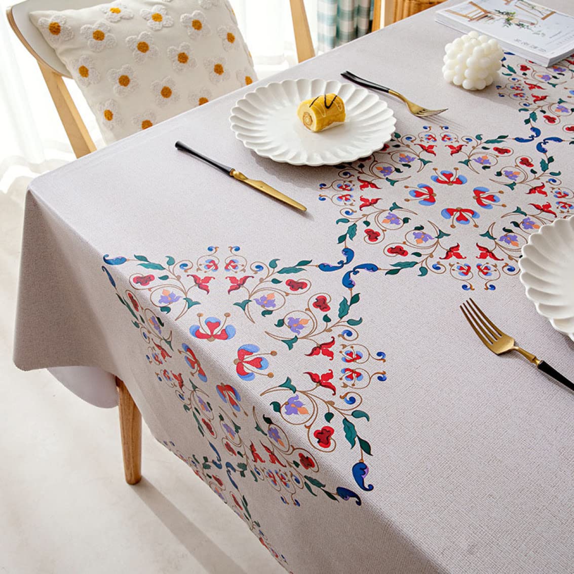 Amazon｜[VANDROUP] テーブルクロス ビニール カラー6