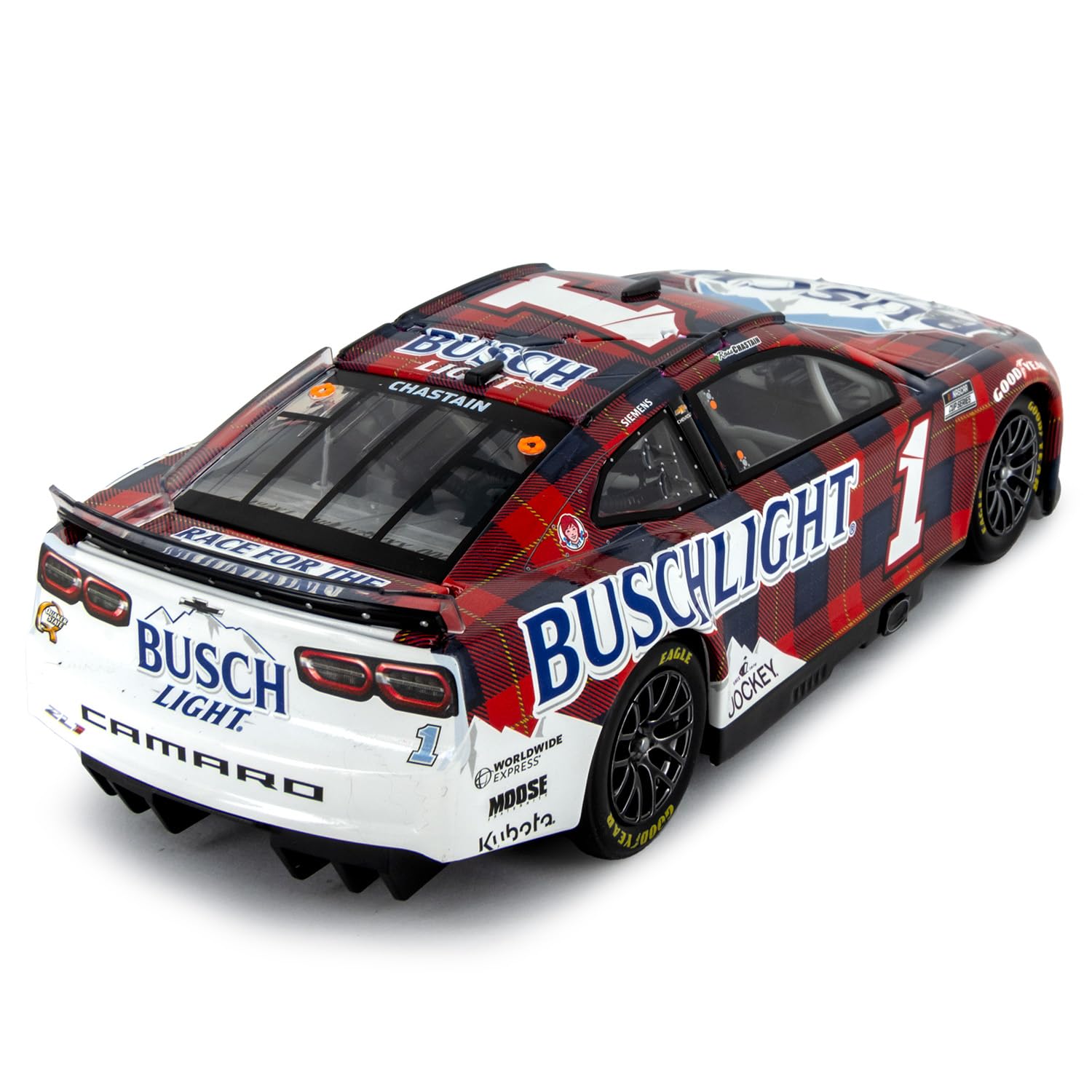 Lionel Racing Ross Chastain Autographed 2024 BL Flannel Diecast Car Hand Signed 1:24 Scale