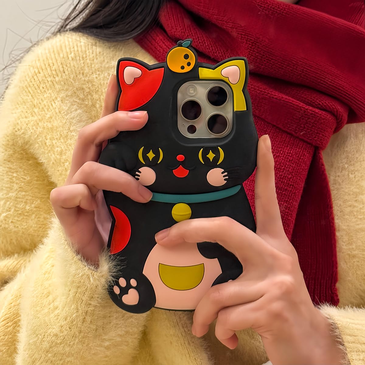 Amazon.com: YAKVOOK Funny 3D Silicone Case for iPhone 16 Pro Max
