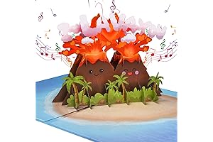 Volcano I LAVA YOU Anniversary Pop Up Card