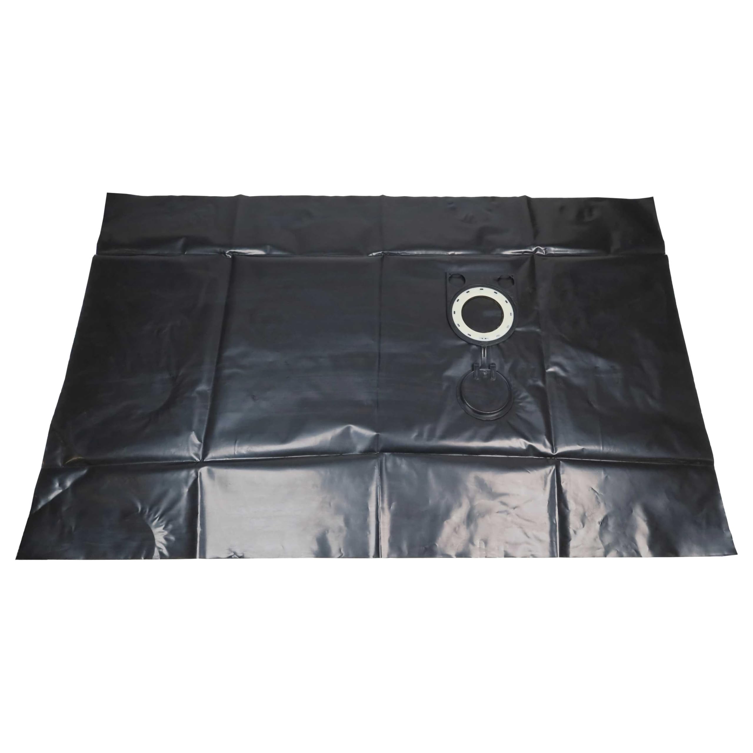 vhbw 20x Entsorgungsbeutel kompatibel mit Starmix ISC 25 L Staubsauger | 34,4cm x 23,5cm Schwarz