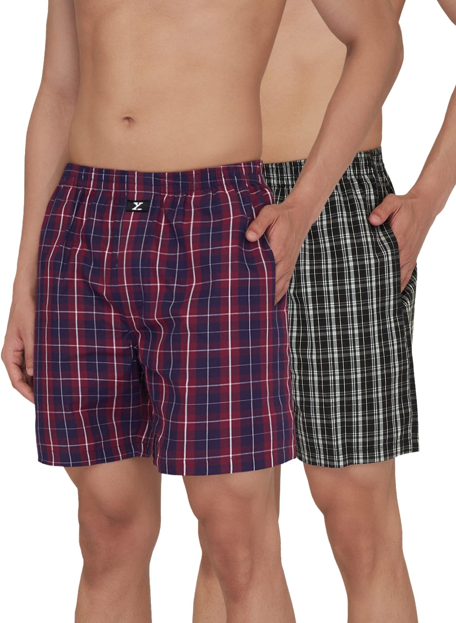XYXX Men Checkmate Boxer For Men NEW Boxers (pack of 2)