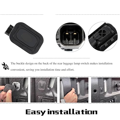 Miniatura 4 de FUSCH Nuevo interruptor de luz para cama de carga trasera para Ford F150 2015-2023 Super Duty F250 F350 2017-2023 F450 F550 2017-2022 Reemplazar #: