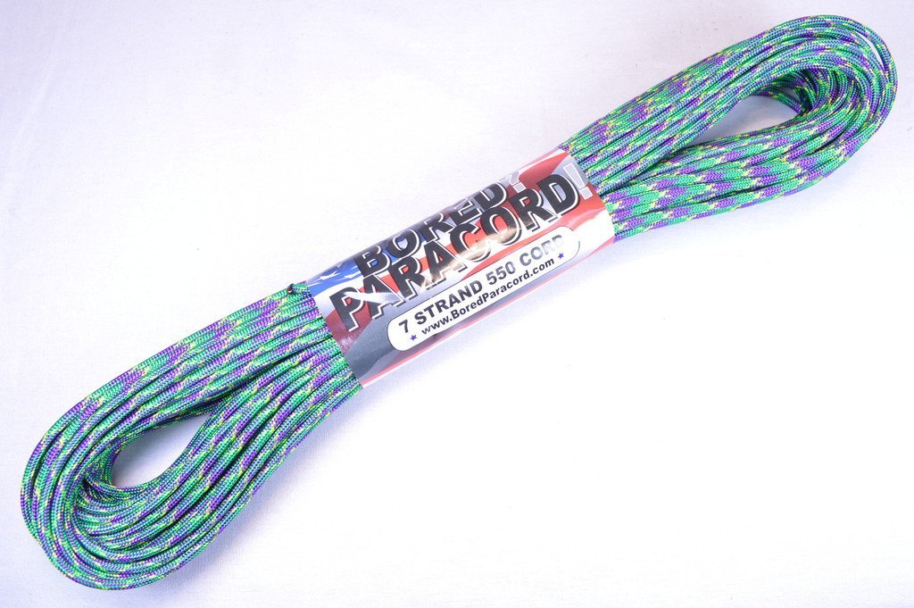 550 cord fishing net USA Made Paracord - DIY Projects, Camping, Hiking, Tree Nets, 300 Colors - Type III Guide Type:Turbo Aluminum Oxide Opus Saltwater Series Spinning hanging & trailing 5mm] in width