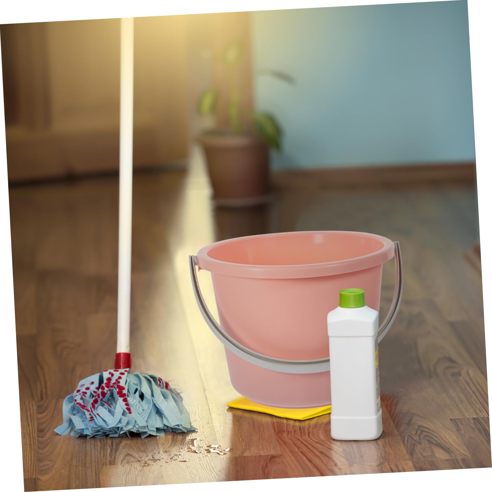 Secchio in Plastica con Manico per Pulizie Domestiche e Dormitorio 130