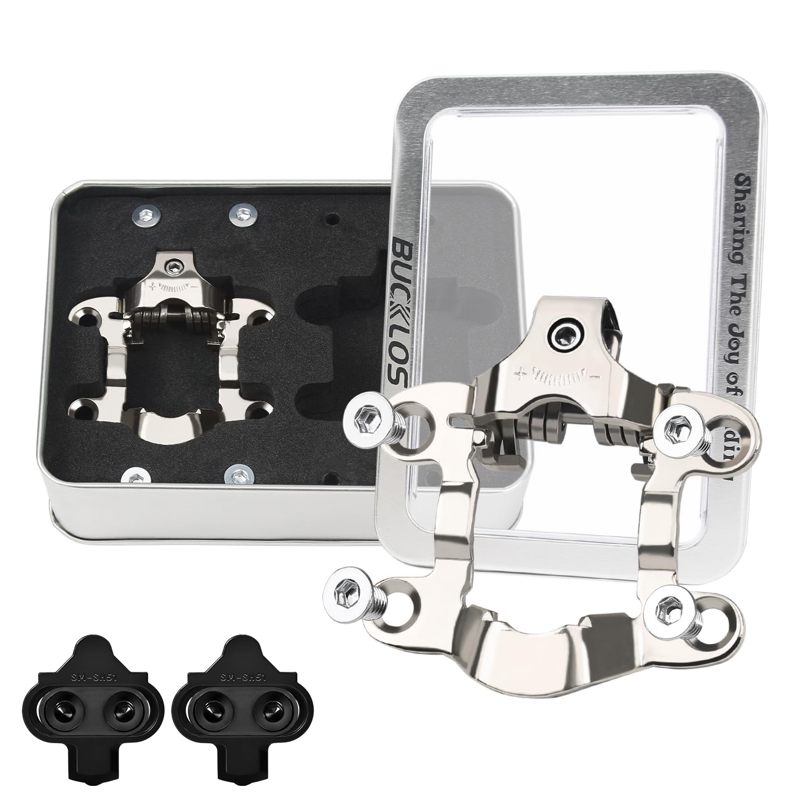 Amazon.com : BUCKLOS SPD Adapters for Peloton Bike & Bike+ - Pedal