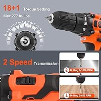 Vista 4 de COMOWARE Juego de taladro inalámbrico de 12V, juego de 169 piezas de herramientas manuales con controlador de taladro inalámbrico, kit completo