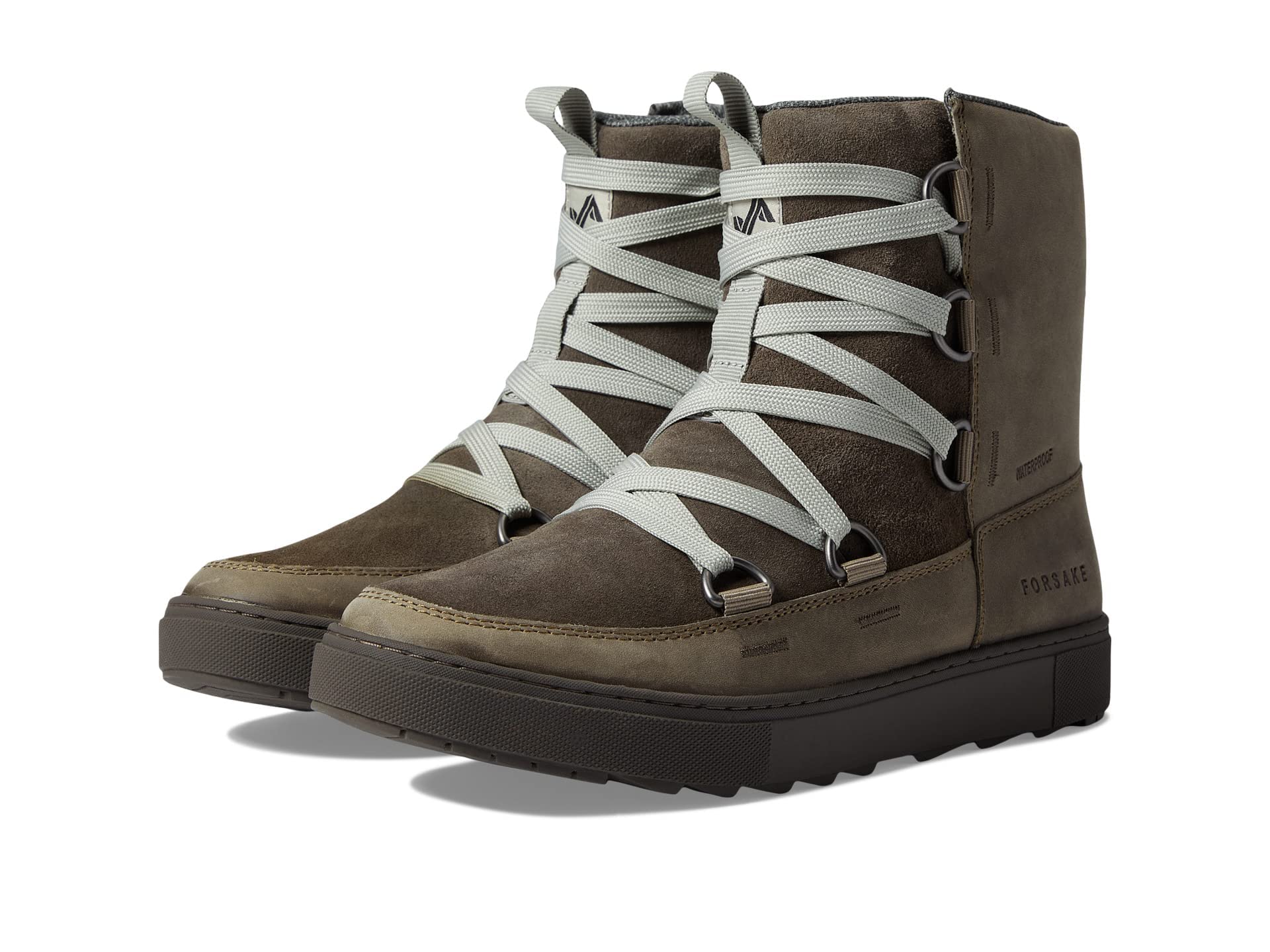 Forsake Lucie Boot - Women's Waterproof Leather High-Top Boot, 9 M US, Loden