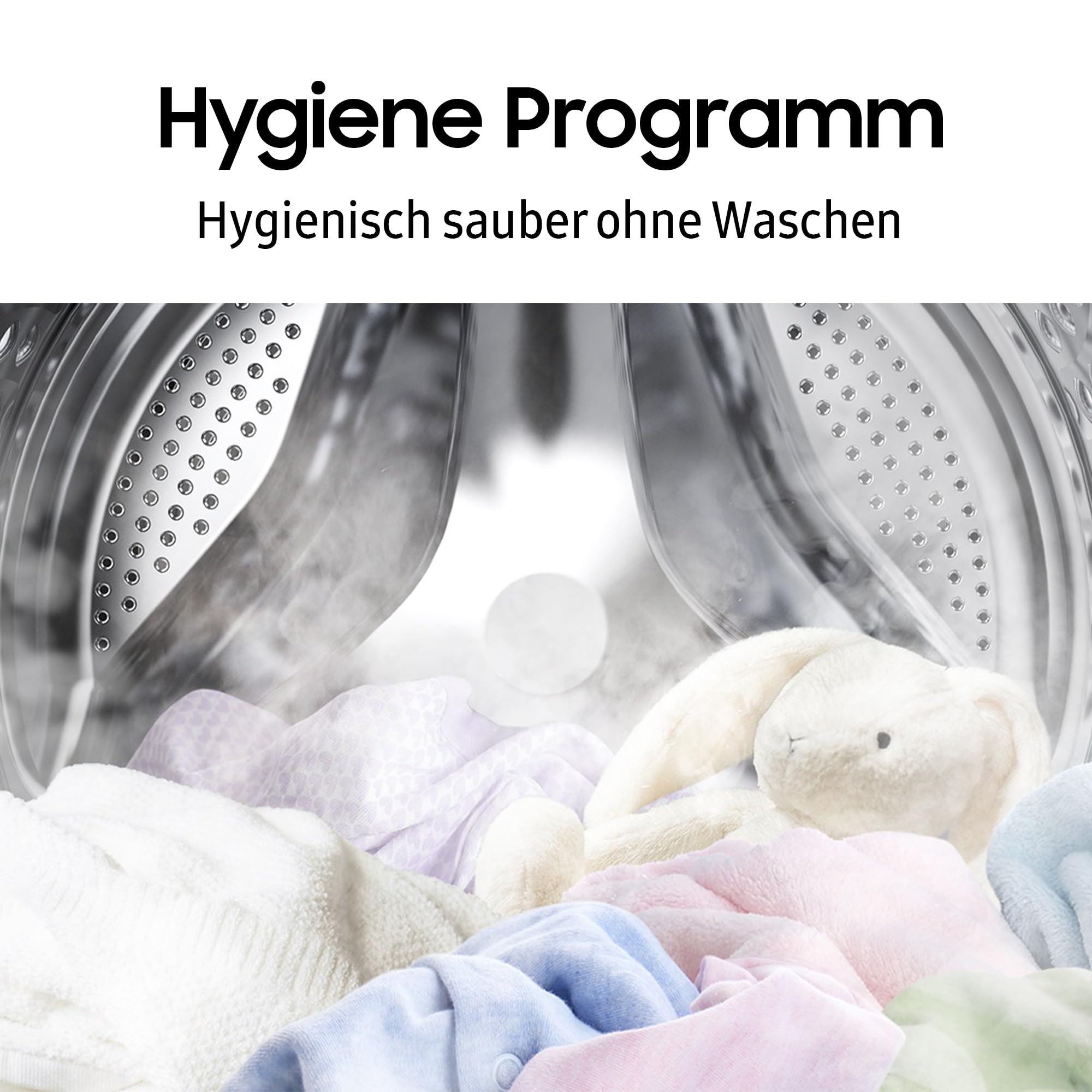 Samsung DV5000D Wärmepumpentrockner 9 kg EEK C LED-Display Optimal Dry SmartThings-App Hygiene-Programm Air Refresh Weiß