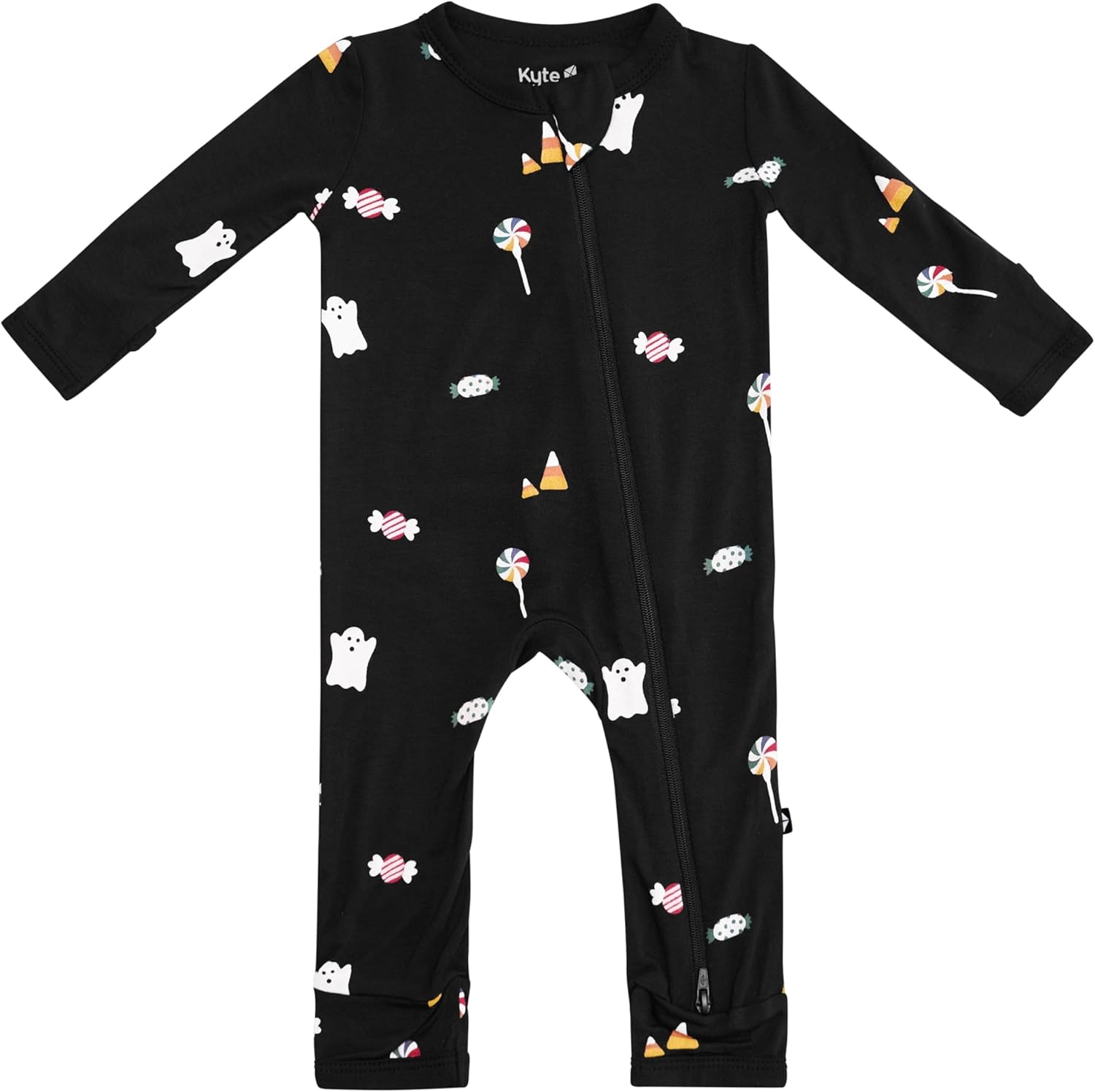 KYTE BABY Unisex Rayon Made From Bamboo Zippered Rompers 0-24 Months