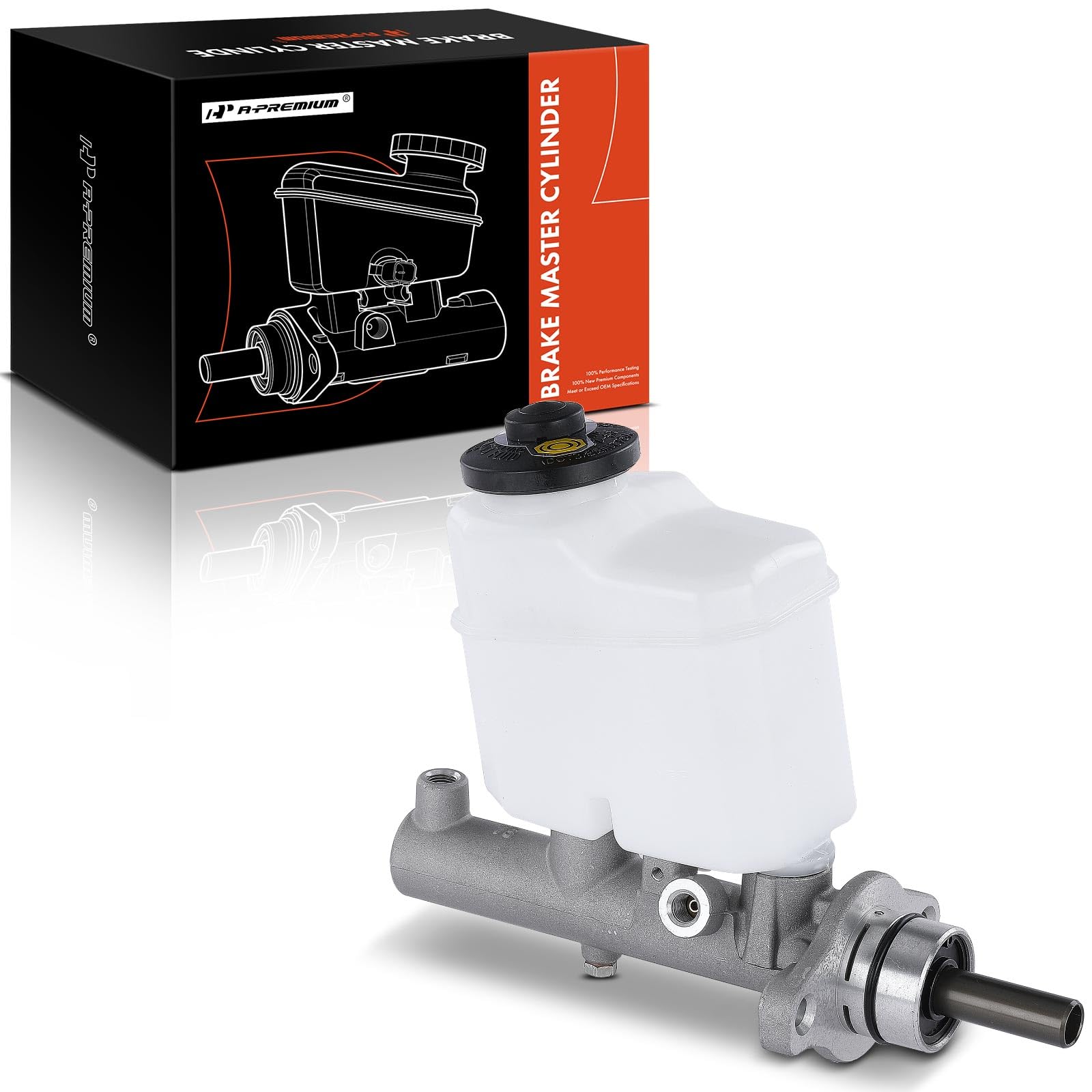 A-Premium Brake Master Cylinder with Reservoir and Cap Compatible with Lexus and Toyota Vehicles - Camry 2002-2006, Solara 2004-2008, ES300 2002-2003, ES330 2004-2006 - Replaces 132965