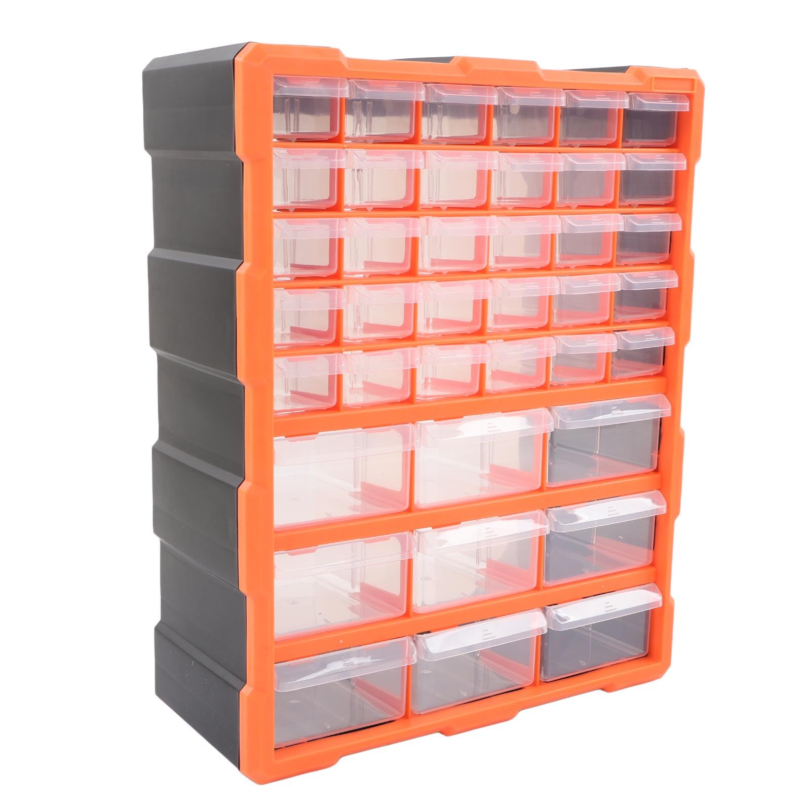 Hidyliu Scatola per Ricambi da 39 Cassetti, Organizer in Plastica con Divisore per Hardware da Officina e Forniture Artigianali
