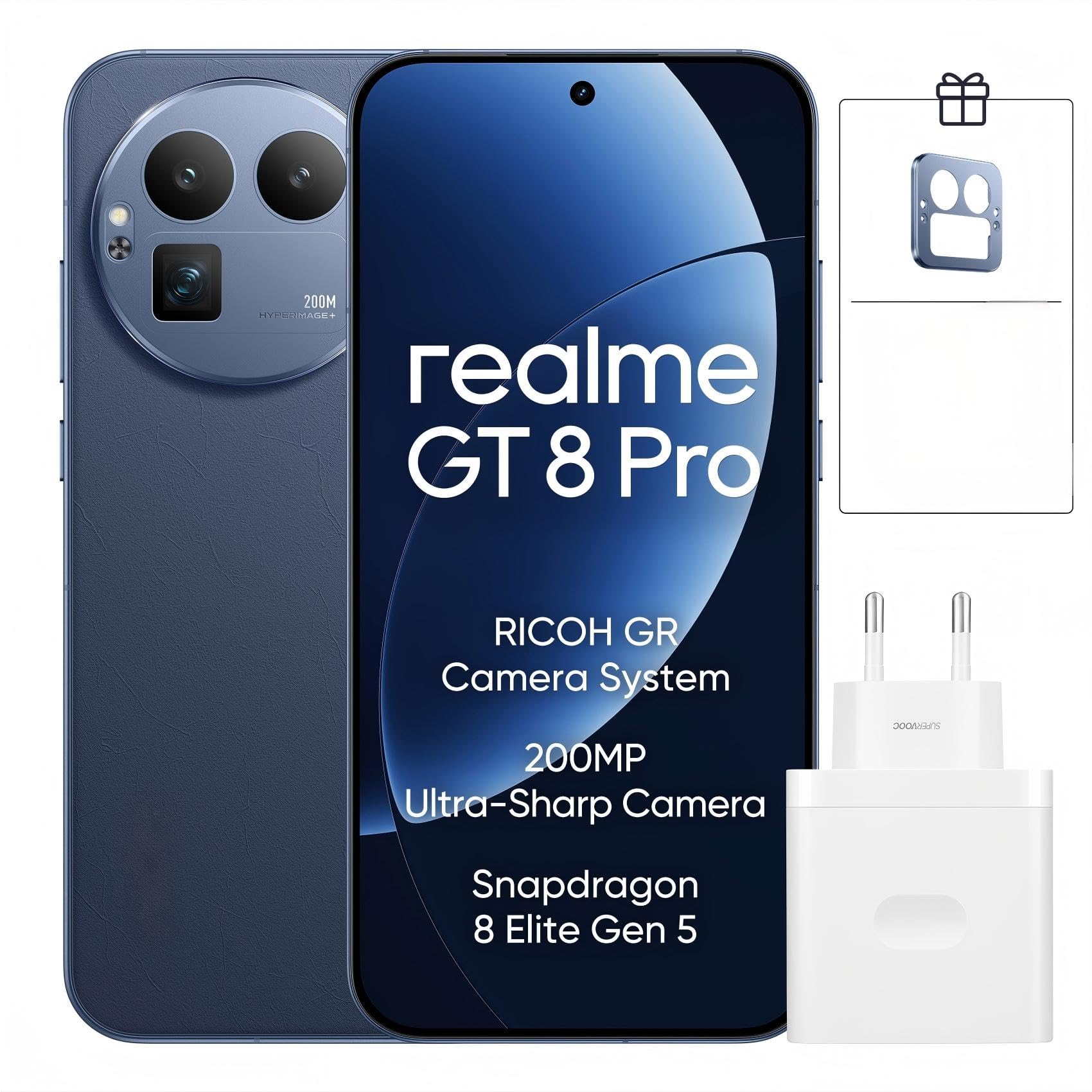 realme GT 8 Pro 5G Smartphone, 12+256 GB, Snapdragon® 8 Elite Gen