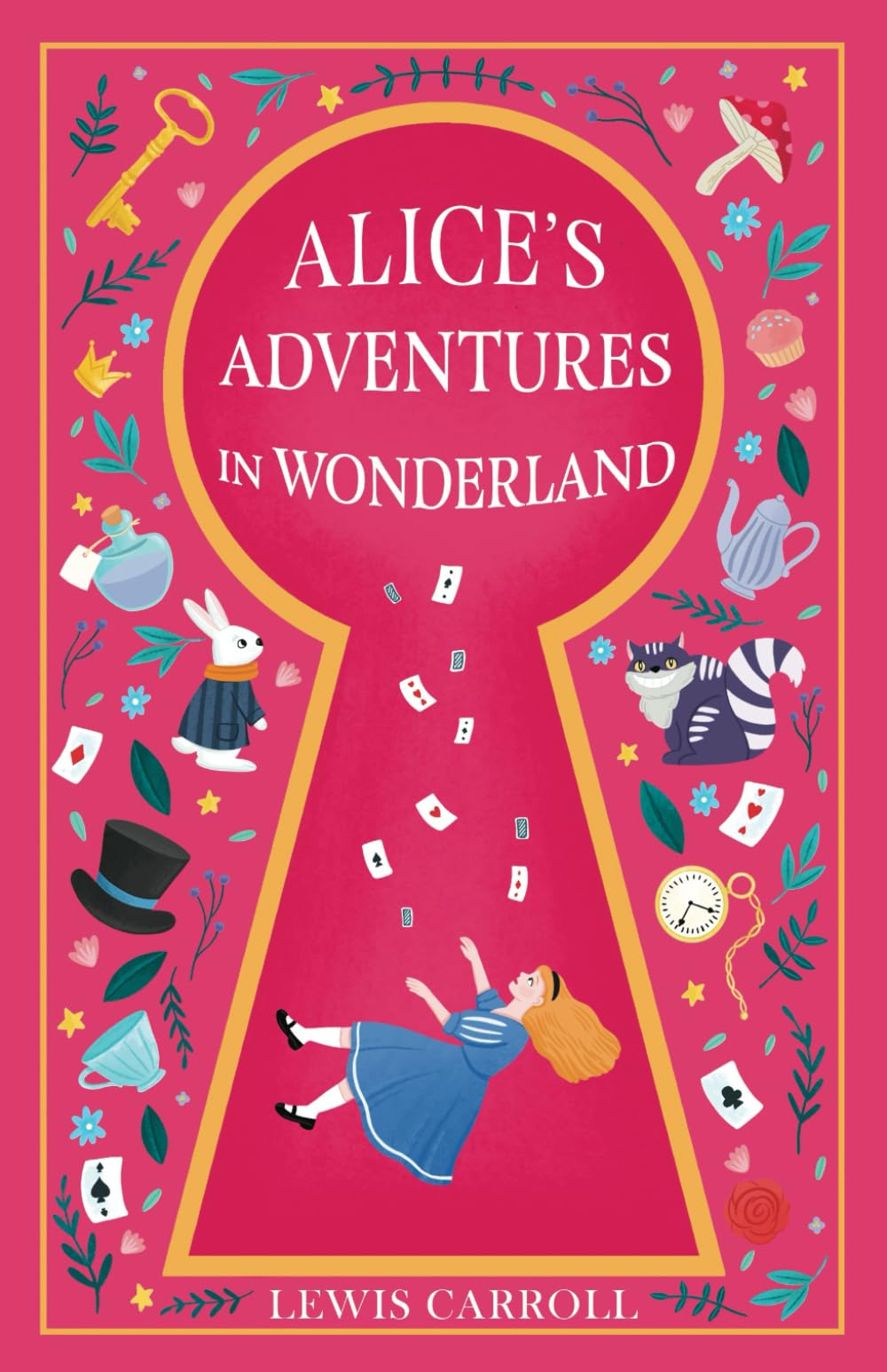 Alice's Adventures in Wonderland (Illustrated): Classic 1865 Edition with Original Illustrations