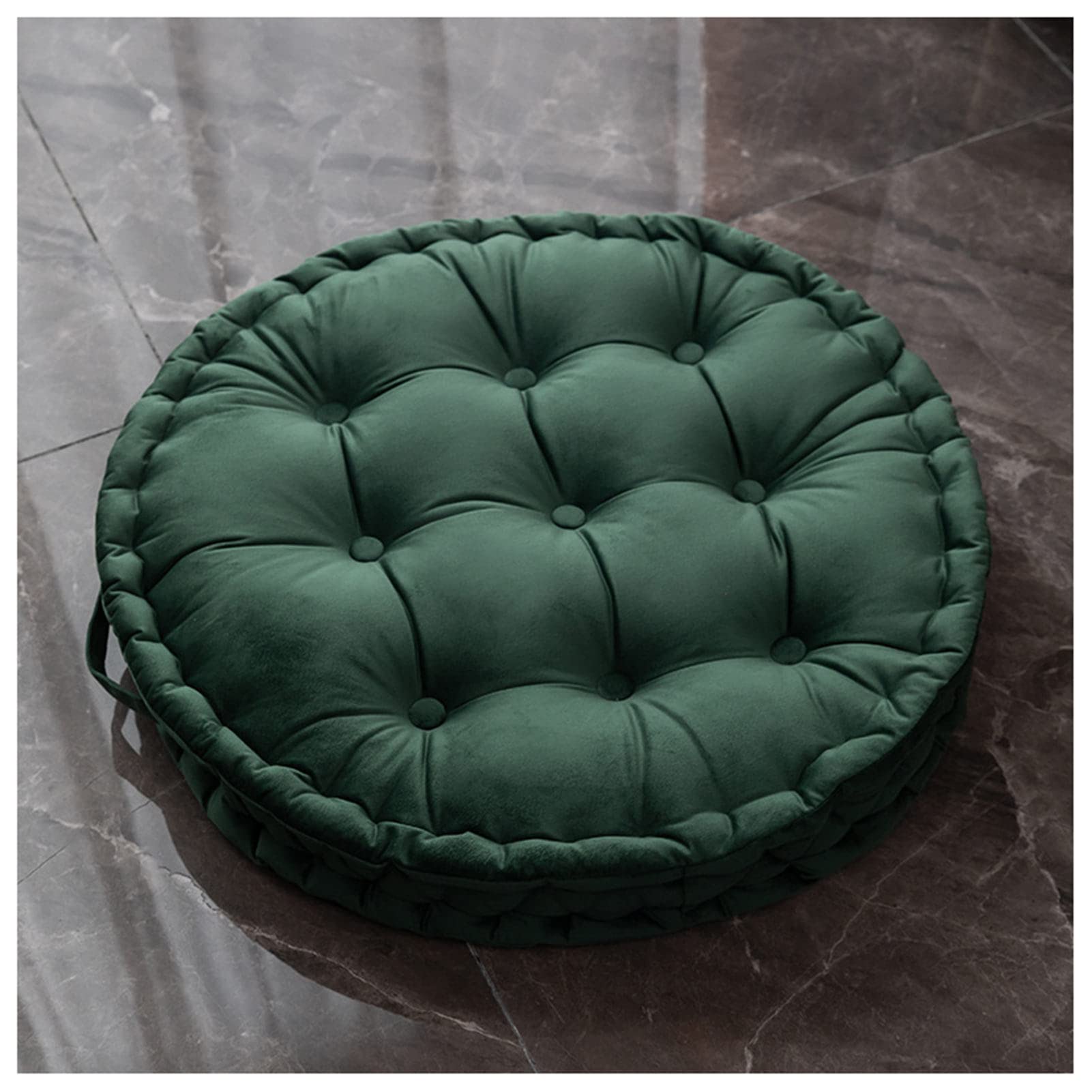 Coussin de sol rond 58cm confortable pour soulager l'assise au bureau