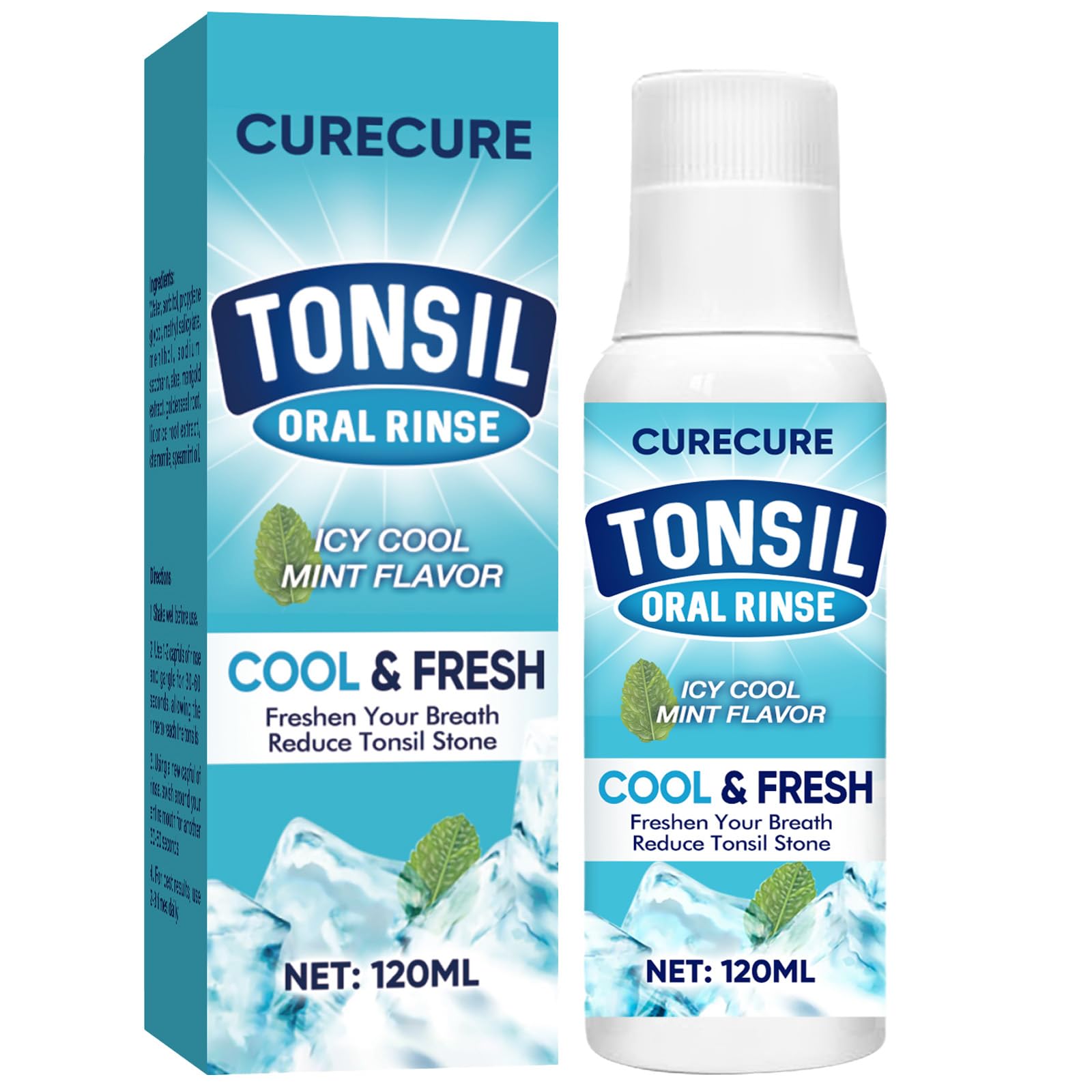 CURECURE Tonsil Stone Mouthwash, Tonsil Stone Remover Help Soothe Tonsils111