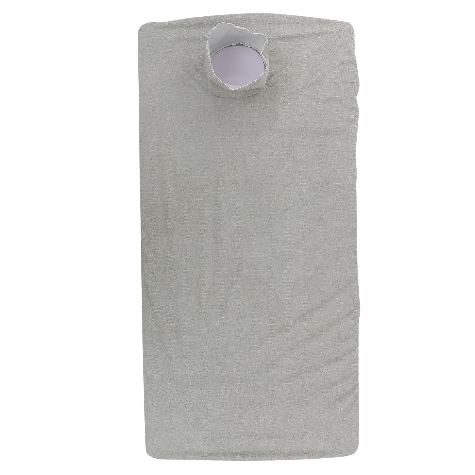 Table de massage drap gris de qualité supérieure avec trou visage - 8