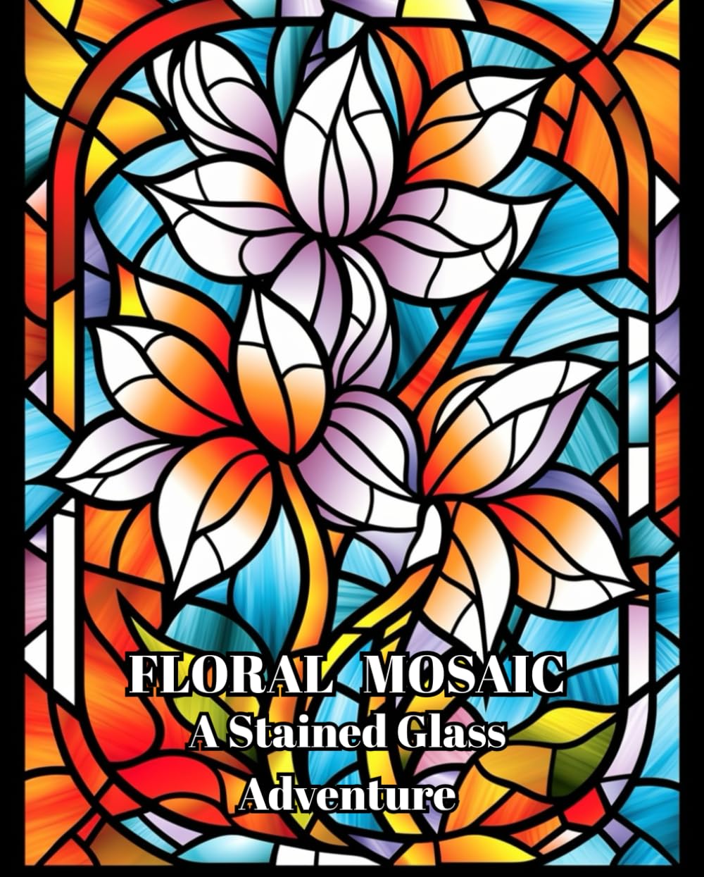 Floral Mosaic: A Stained Glass Adventure