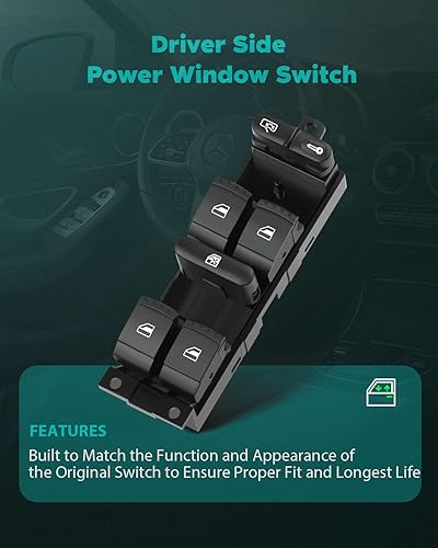 Miniatura 378 de 84840-08010 Trasero Trasero Puerta Elevadora Interruptor de la manija de la puerta del pestillo Botón de liberación de goma para 2004-2010