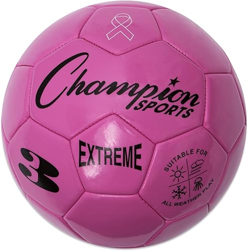 Champion Sports Extreme Series - Pelota de fútbol compuesto Tamaños 3, 4, 5 en varios colores
