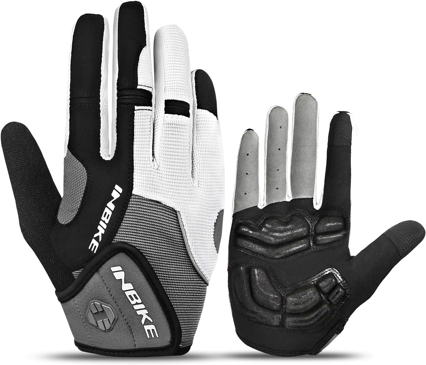 5mm Gel Padded Mens Cycling Gloves Breathable & Wear Resistant