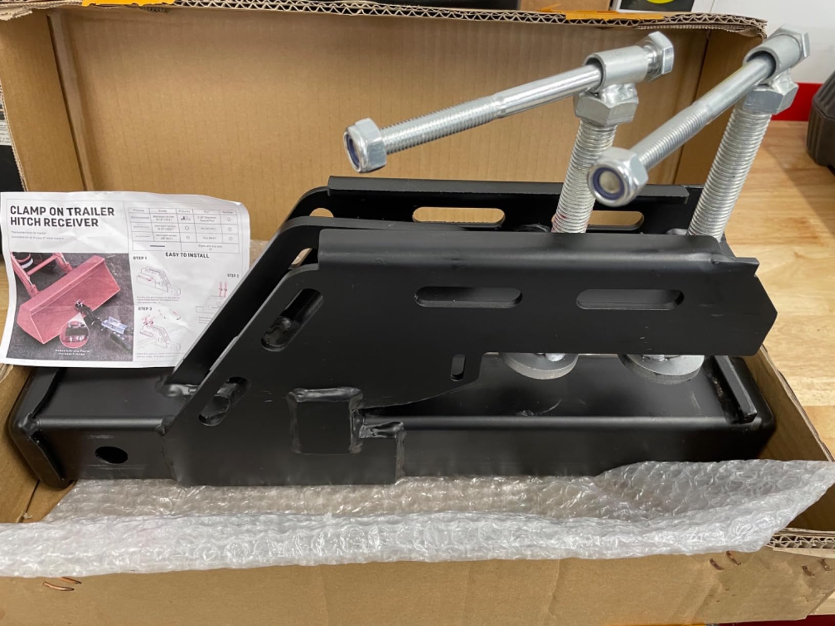 2024 New Upgraded Tractor Bucket Hitch Receiver with Non