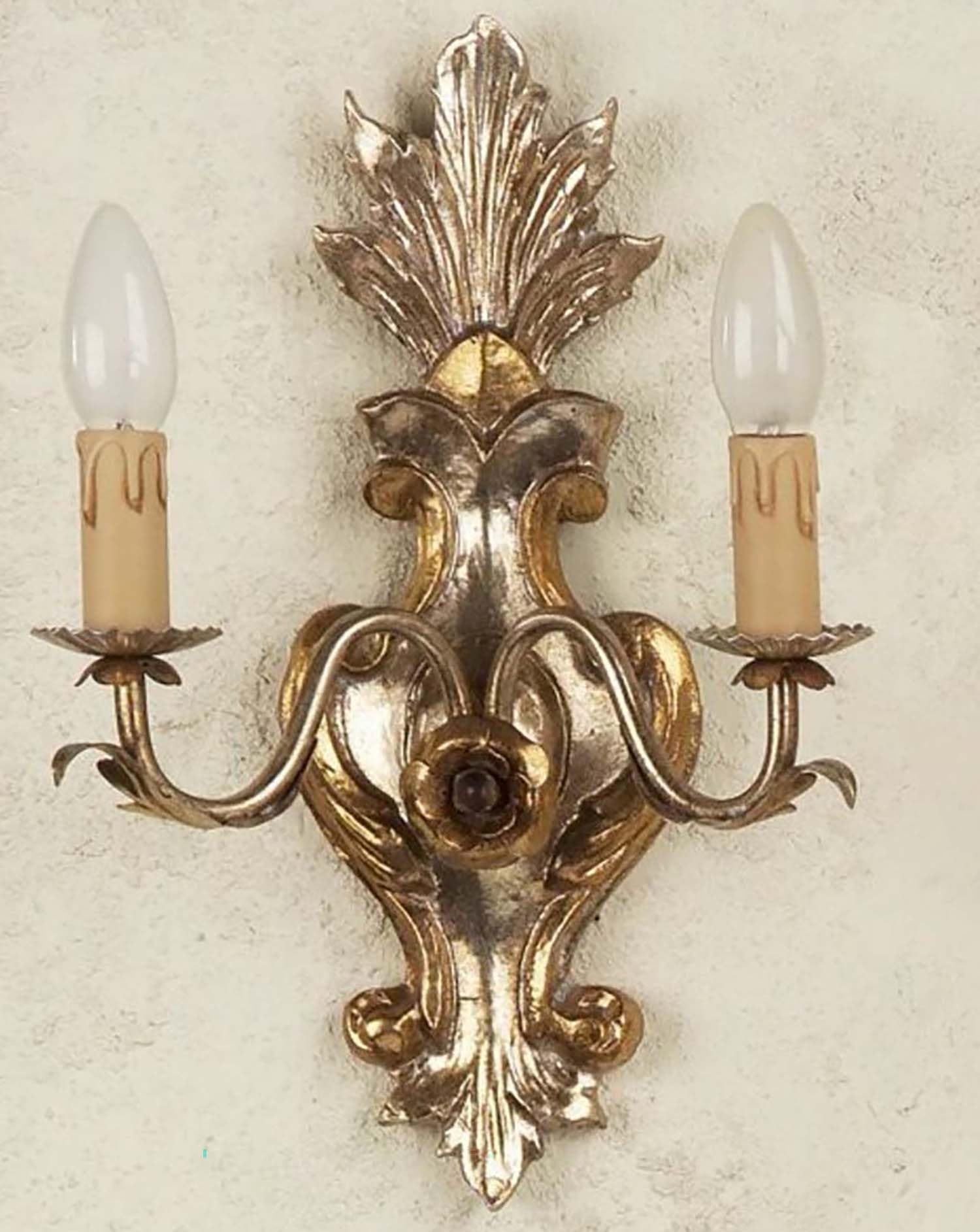 Applique Murale Classique 2 Lumières Mondoluce – Bois – Modèle Coll Esse 580/2A