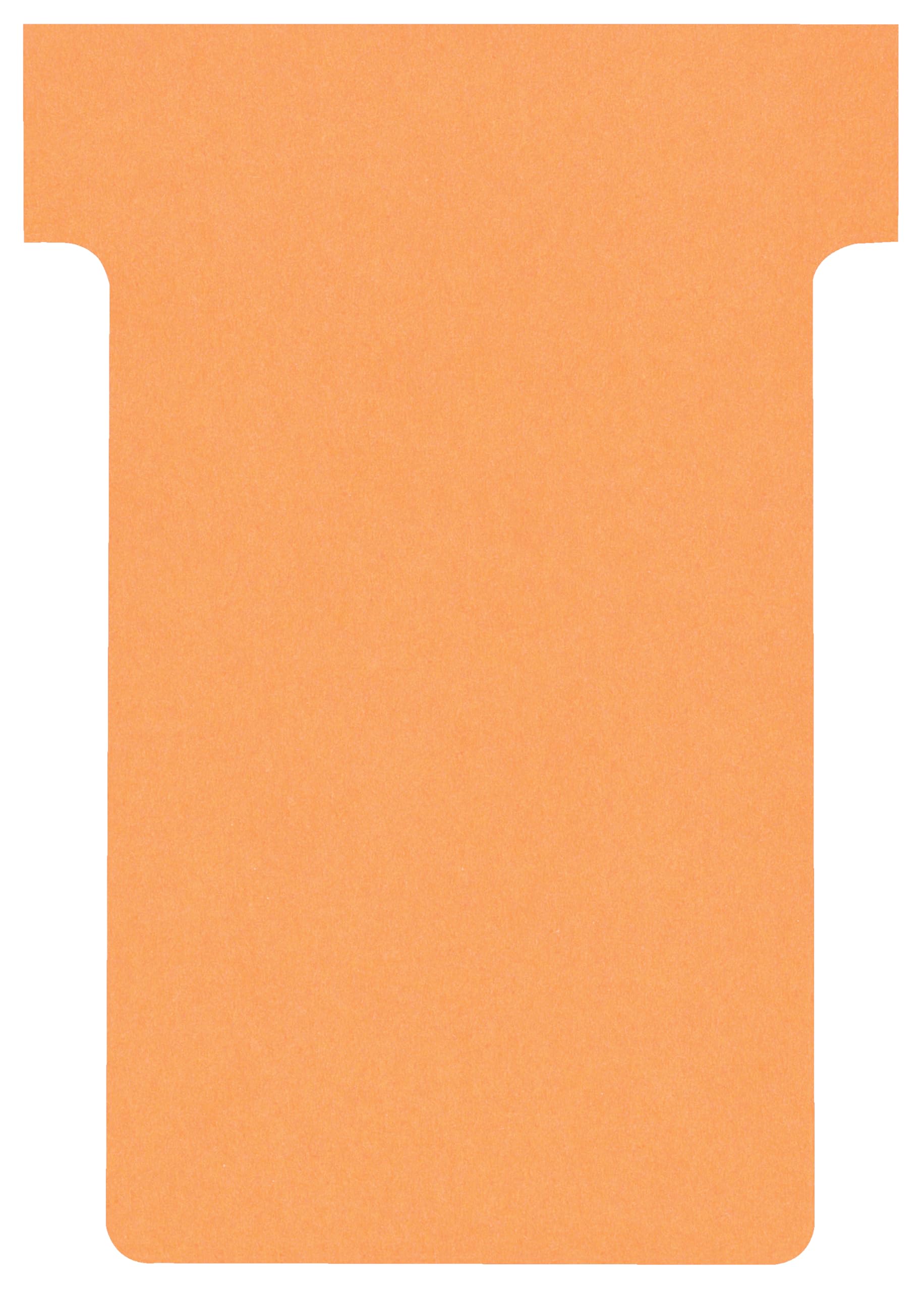 Franken TK101 T-Cards Size 1 for Card Holder 27 mm Pack of 100 Red 17 mm Orange — image 1