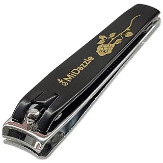 Midazzle Nail Cutter/Clipper (Black)