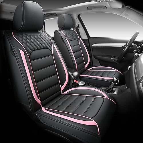 Quiln -03 - Juego completo de fundas de asiento de cuero para 5 asientos, tipo universal, adecuado para la mayorĂa de automĂłviles, SUV, camionetas, Quiln -03 - Juego completo de fundas de asiento de cuero para 5 asientos, tipo universal, adecuado para la mayorĂa de automĂłviles, SUV, camionetas,