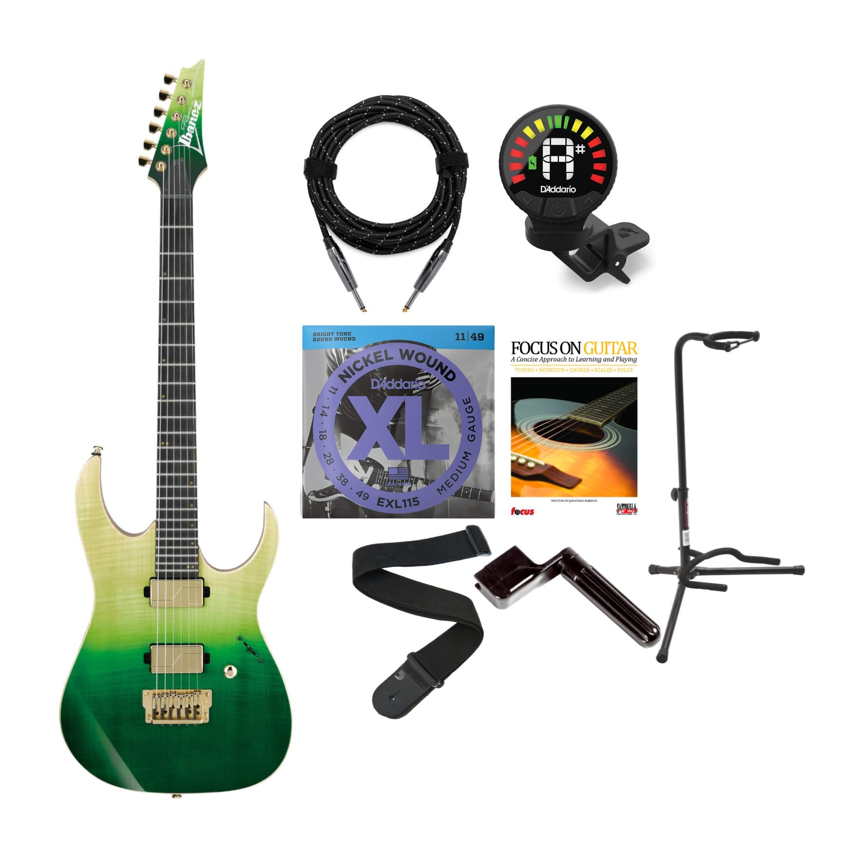 Amazon | Ibanez Luke Hoskin Signature 6弦エレキギター (透明 