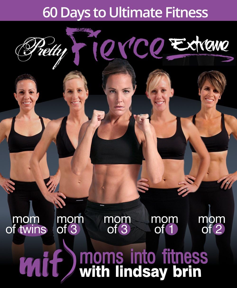 Pretty Fierce Lean Out with Lindsay Brin & Moms Into Fitness Amazon