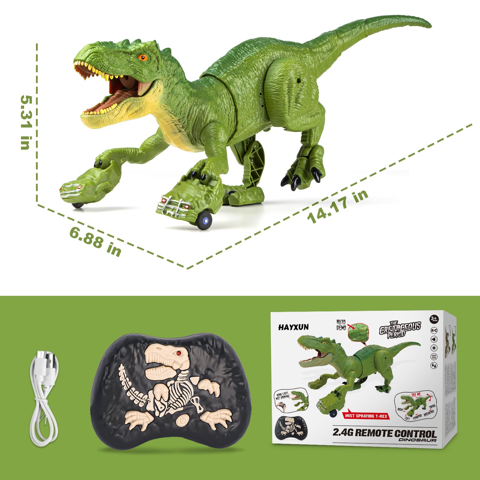 Amazon.com: HAYXUN Remote Control Tyrannosaurus Rex Dinosaur Toys