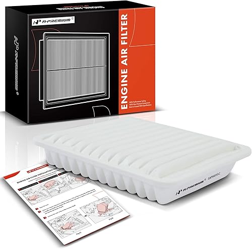 A-Premium Filtro de aire de motor compatible con Mitsubishi Galant 2004-2012, Eclipse 2006-2012, Endeavor 2004-2008 2010-2011