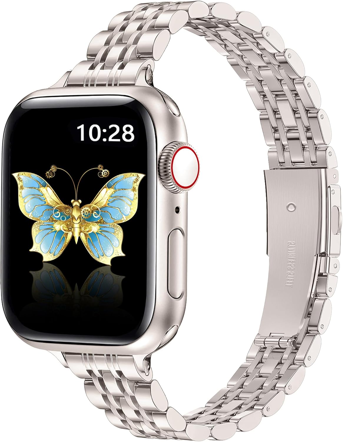 Vamyzji Slim Stainless Steel Strap for Apple Watch Russia Ubuy