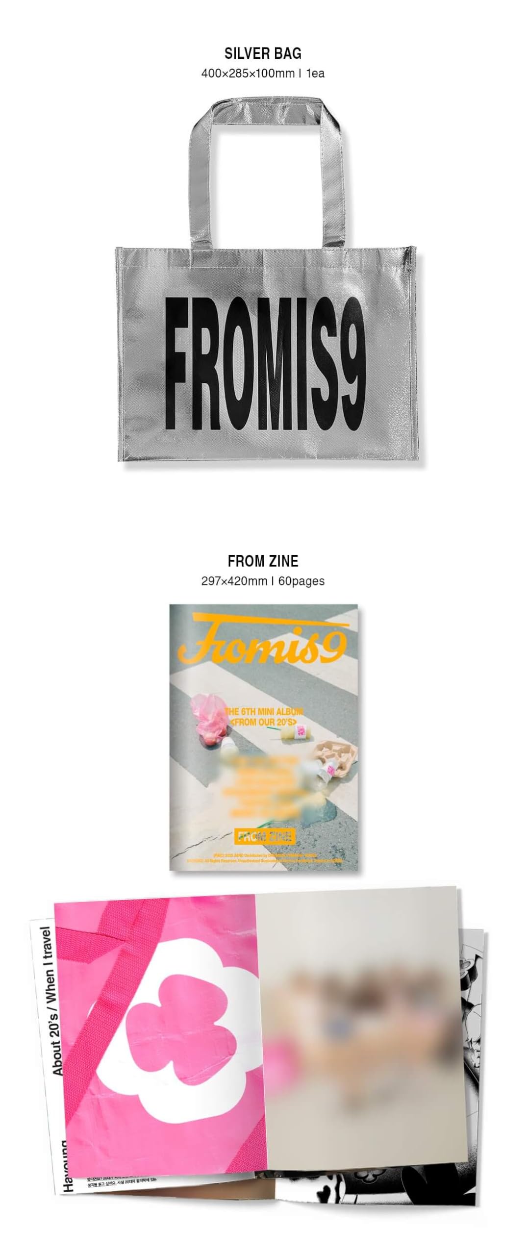 Amazon.com: Fromis_9 Album - From Our 20's From Zine Ver