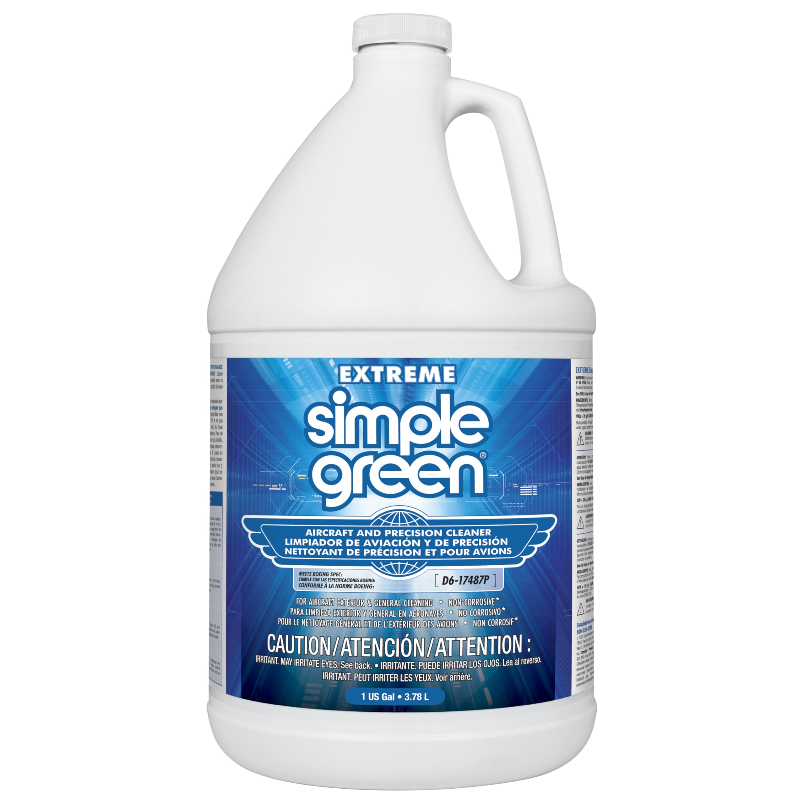 SIMPLE GREEN Extreme Aircraft And Precision Cleaner Bottle 13406 1 Gallon Original Version