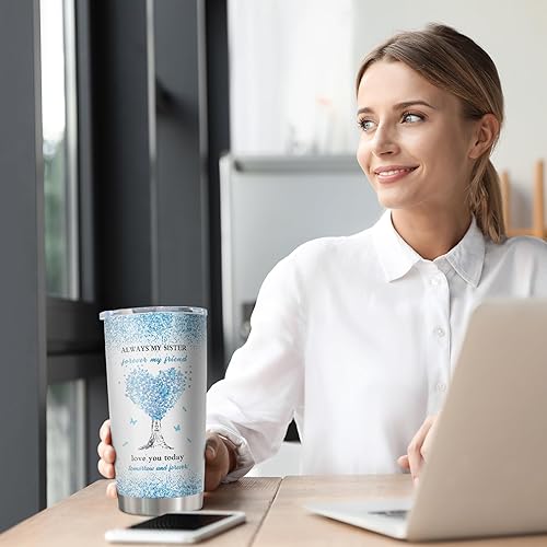 Miniatura 49 de Regalos para mejores amigas, mujeres, vaso de 20 onzas, regalos de cumpleaños para mejores amigas, regalos de amistad para mejores amigas, regalo