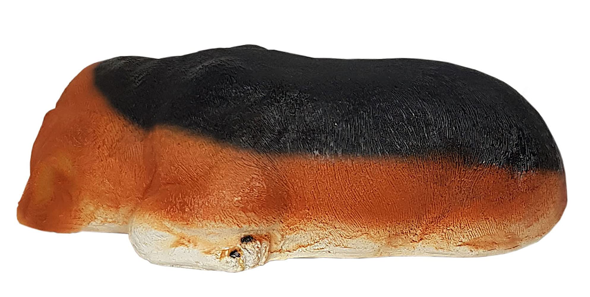 Wonderland Garden Arts & Craft Resin Beagle Dog Sleeping Statue, 7.5X13.2X4.5 Inches, Brown 2