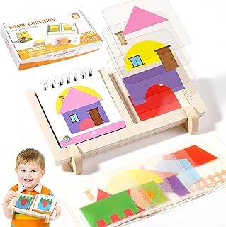Comprar Guopai Juguete Educativo Montessori 3+ Años, Puzzle Lógico de Casa, 60 Retos Progresivos, Pensamiento Espacial y Geométrico, Juego de Madera para Niños y Niñas