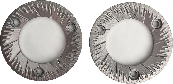 SSP Cast Lab Sweet LS 83mm Flat Burrs Silver Knight Coated