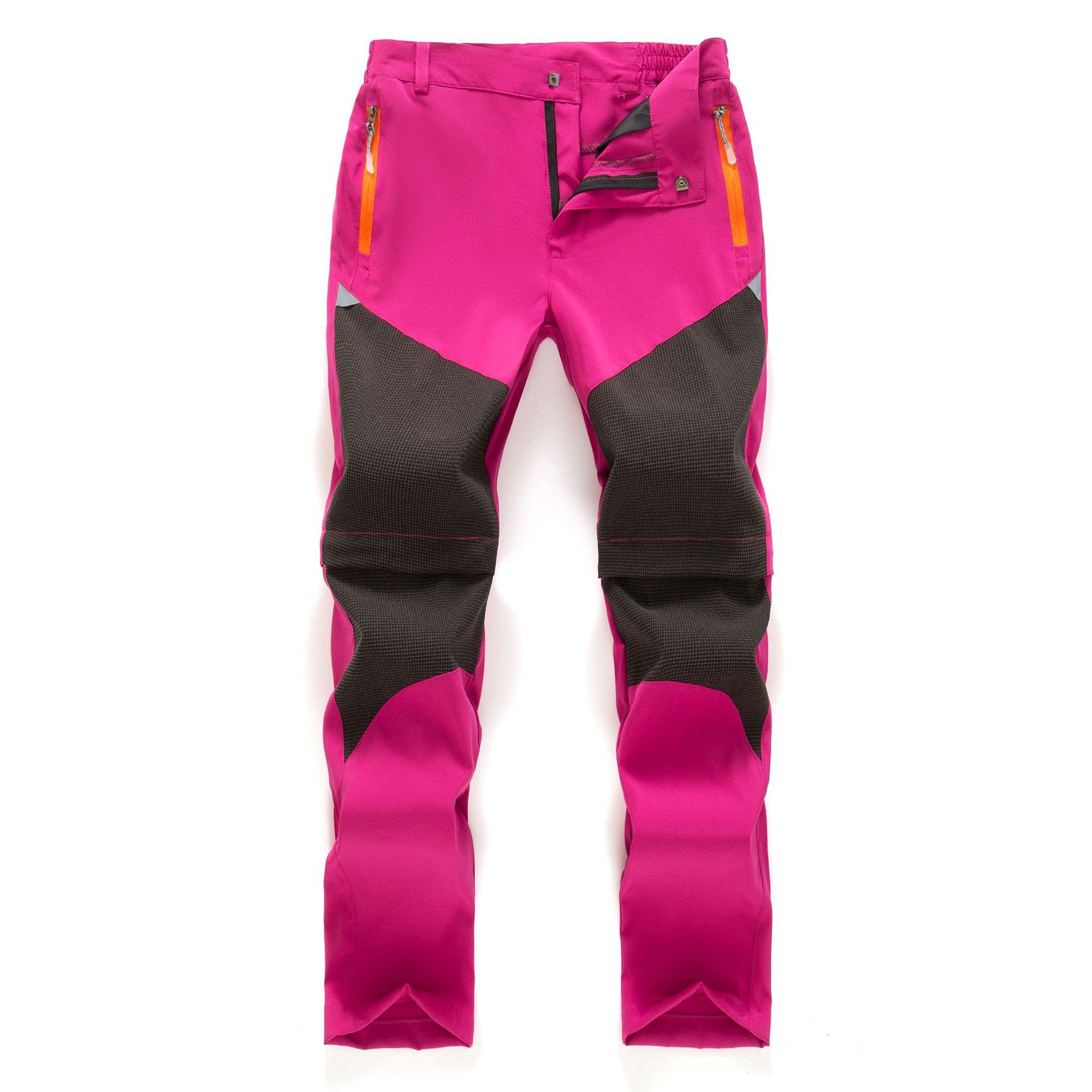 Daysskk 2-in-1 Zip Off Hose Kinder Jungen Mädchen Outdoorhose Sommer Schnelltrocknend Wanderhose Wasserdicht