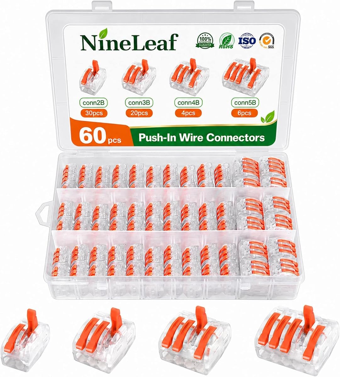 60 Pcs Lever Wire Kit