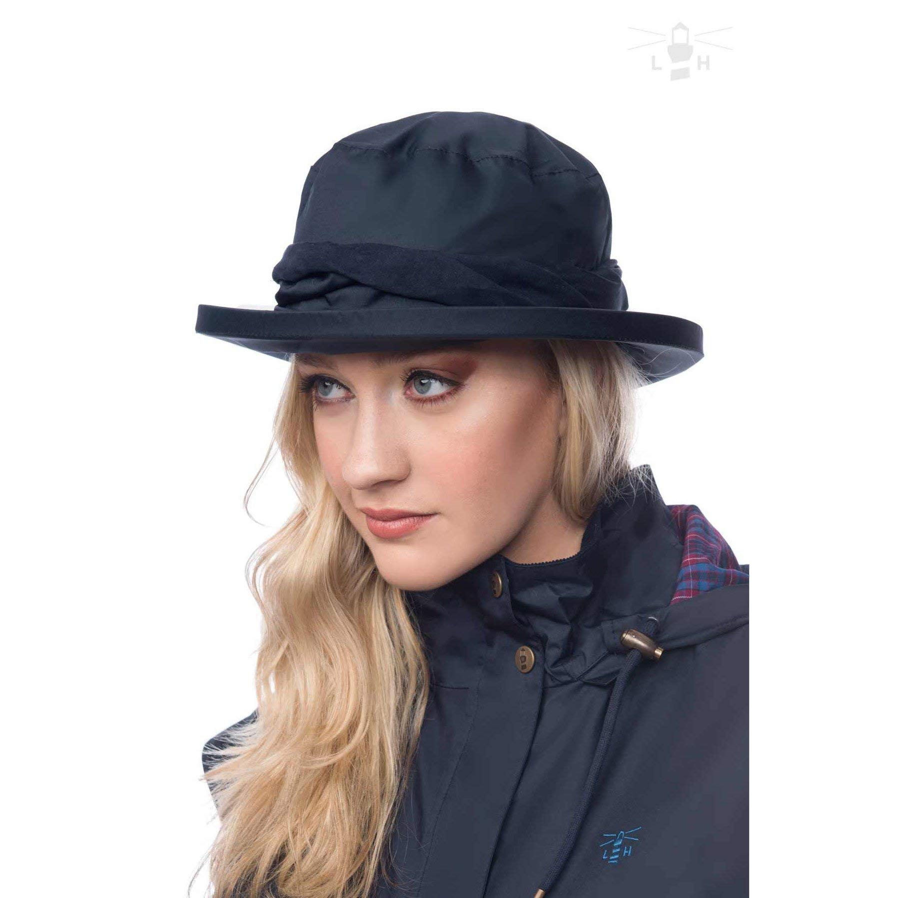 LightHouse Women's Canterbury Cloche Hat (Nightshade, L)
