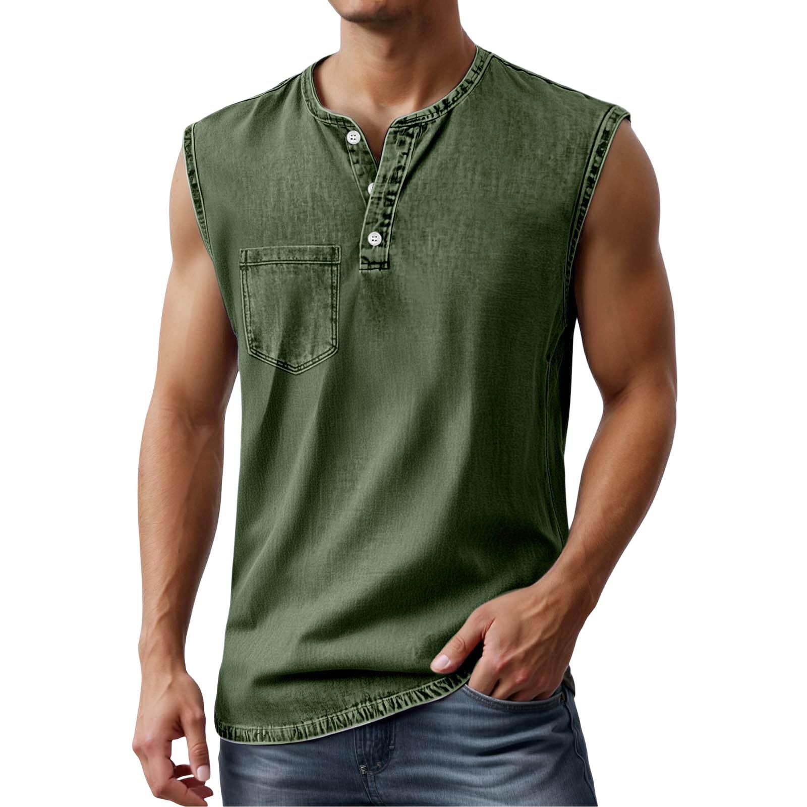 Chaleco de verano para hombre ideal para correr y tardes de playa