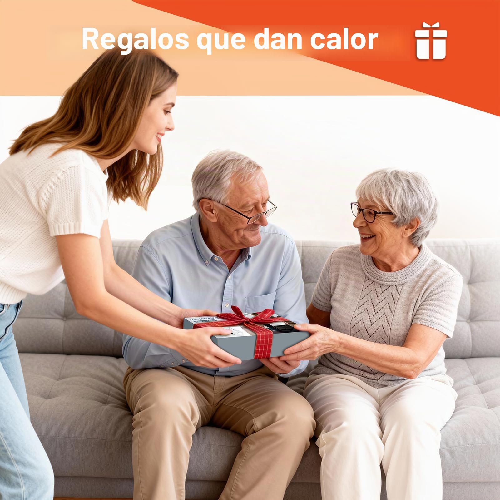 Comfytemp Almohadilla Eléctrica Lumbar, Esterilla Electrica Para La Cintura Con 3 Modos De Calefacción Rápida Y Masaje, Manta Electrica para la Zona Lumbar y Abdominal, Para Aliviar El Dolor