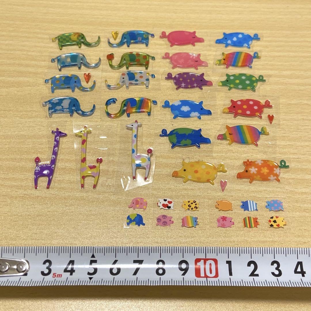 平成　レトロ　シール　まとめ売り　動物　アニマル　キャラクター 平成 レトロ シール まとめ売り 動物 アニマル キャラクター