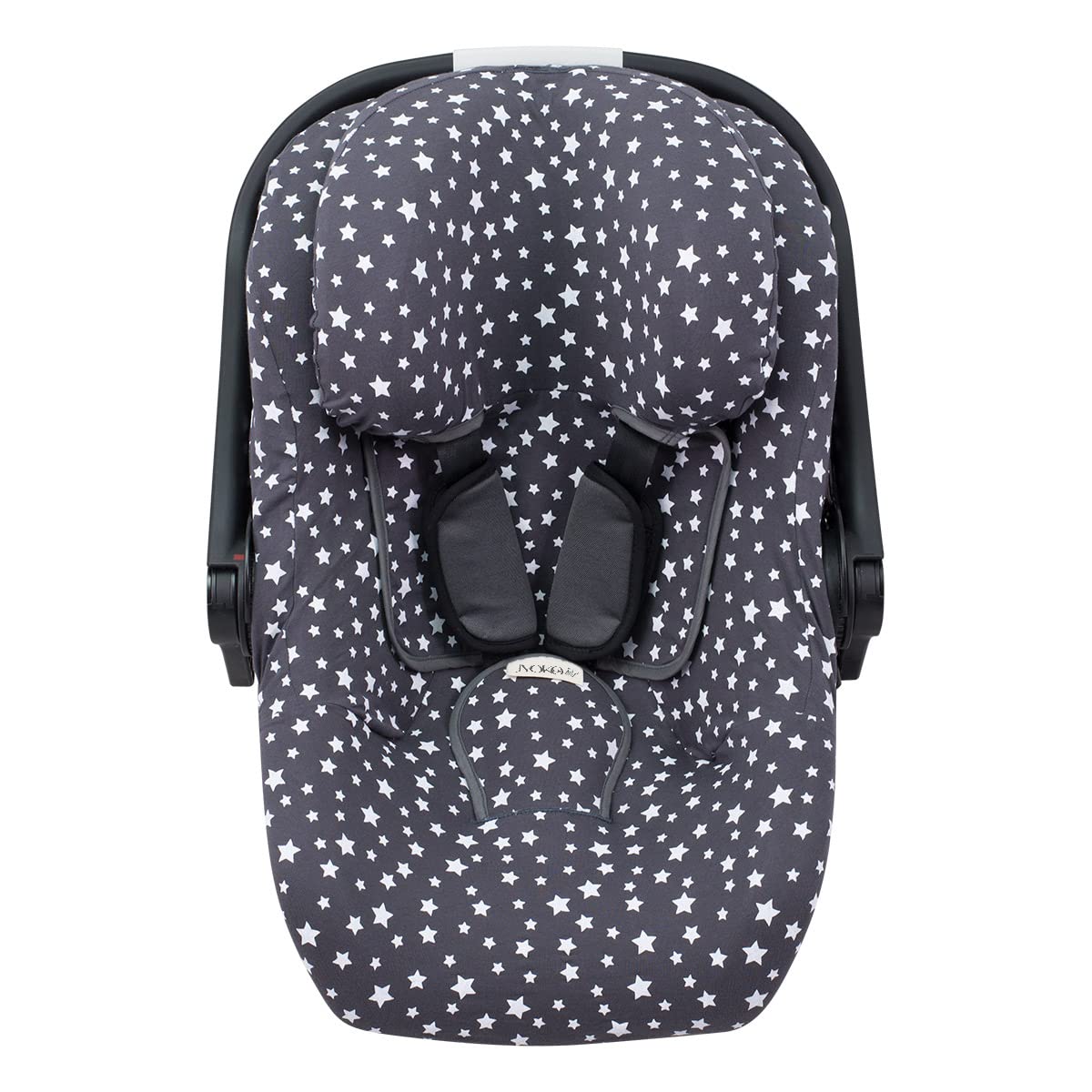 JYOKO KIDS Funda de Algodón para Silla Portabebé Compatible con Concord Neo y Jane Koos (White Star) — view 12